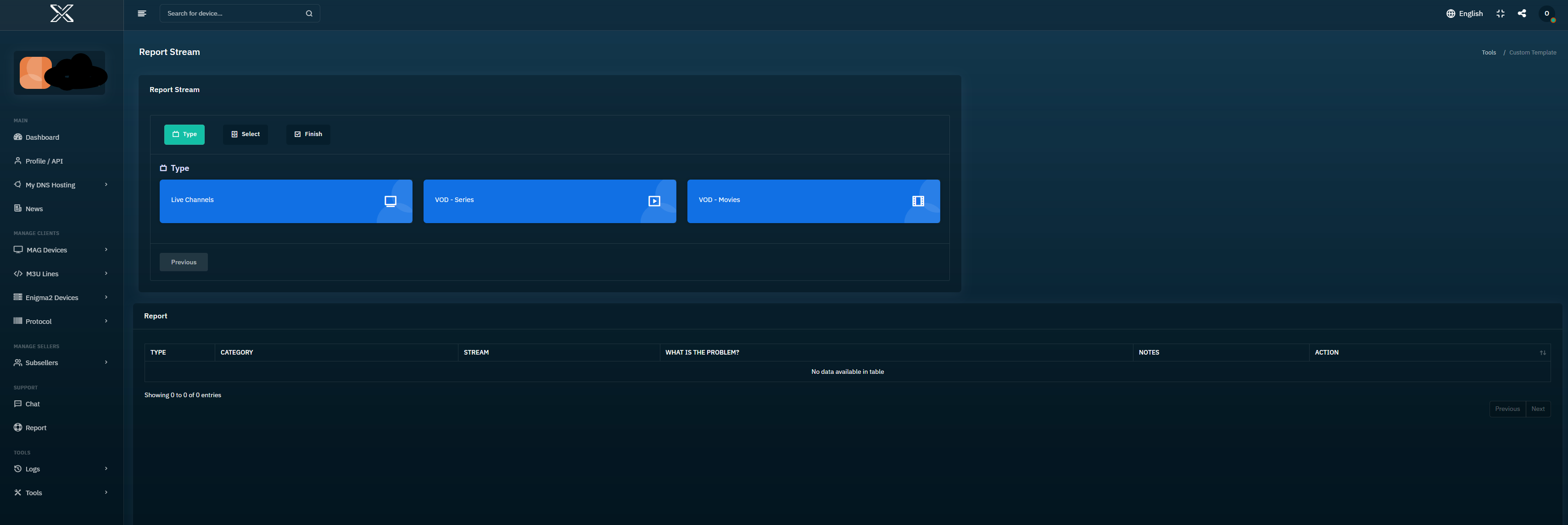 Richiedi contenuti dal server TREX